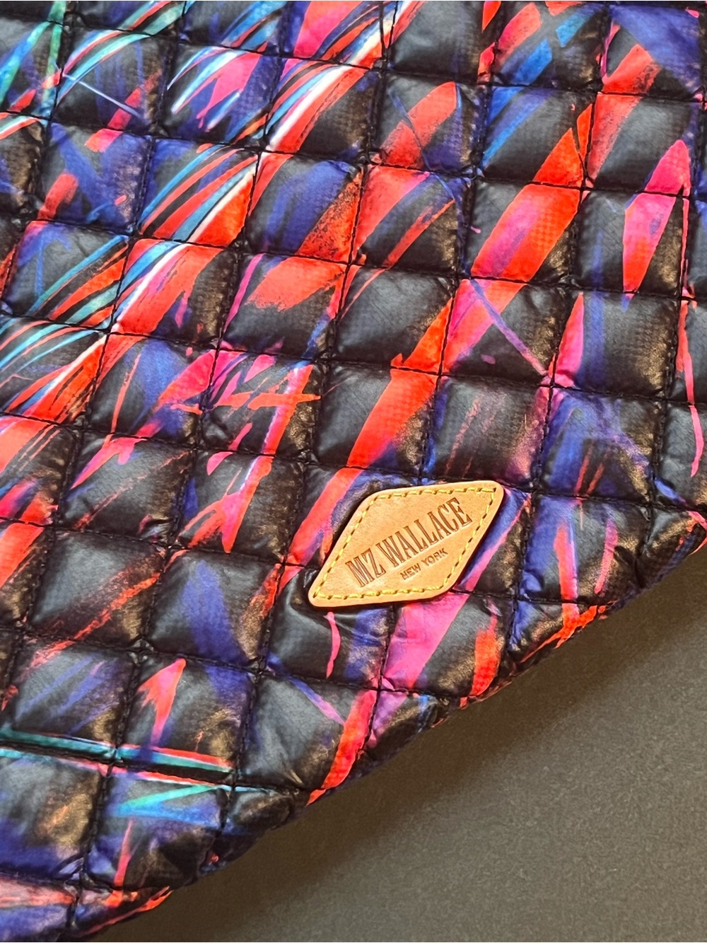 MZ Wallace Metro Pouch Laser Print - Picture 2 of 5